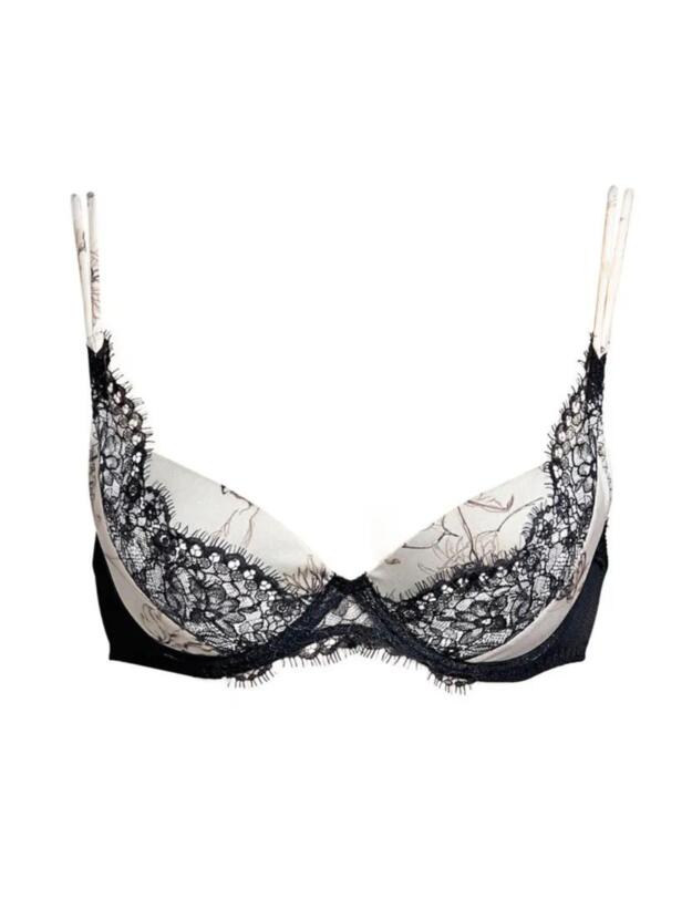 Andres Sarda Wang Push Up Bra Black