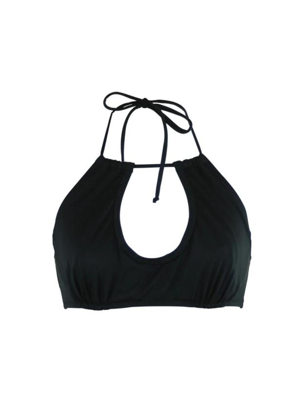 Pour Moi LBB Ring Neck Bikini Top Black