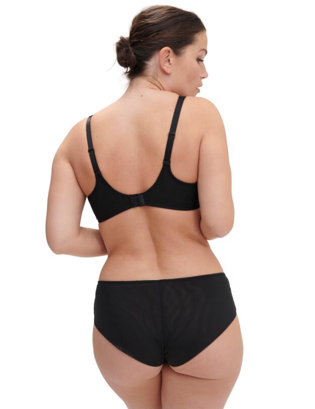 Simone Perele Dahlia Plunge Bra Copper Black
