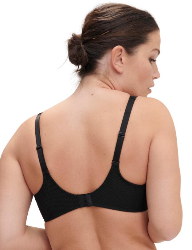 Simone Perele Dahlia Plunge Bra Copper Black