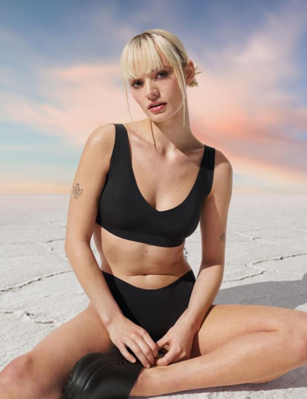 Sloggi Zero Feel Bralette Black 