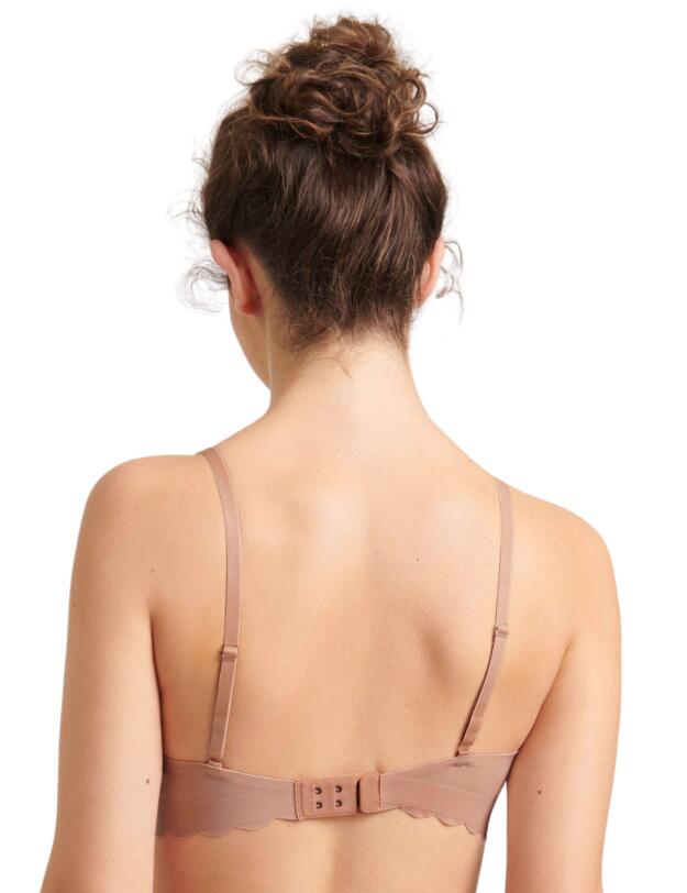 Sloggi Zero Microfibre Bralette Cameo Brown