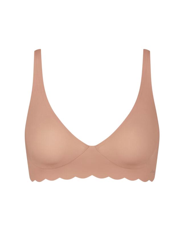 Sloggi Zero Microfibre Bralette Cameo Brown