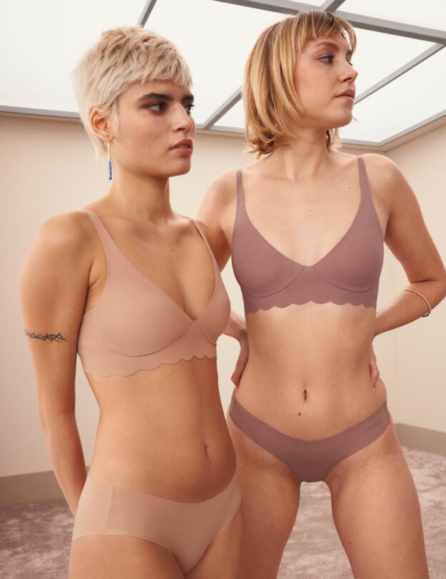 Sloggi Zero Microfibre Thong Cacoa 