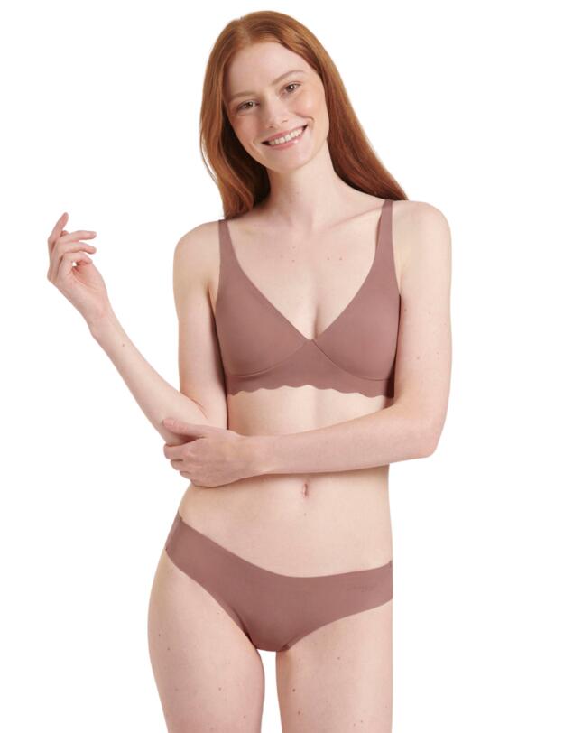 Sloggi Zero Microfibre Thong Cacoa 