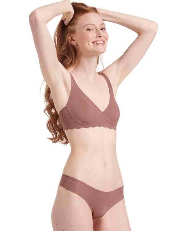 Sloggi Zero Microfibre Thong Cacoa 