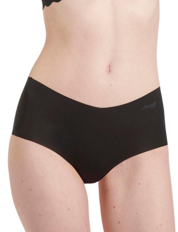  Sloggi Zero Microfibre Short Briefs Black 