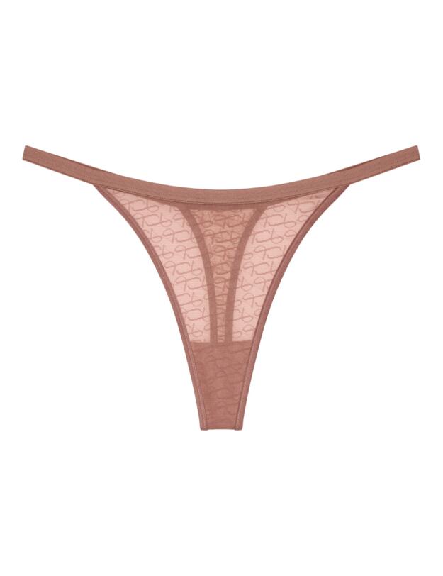 Triumph Signature Sheer Thong Toasted Almond