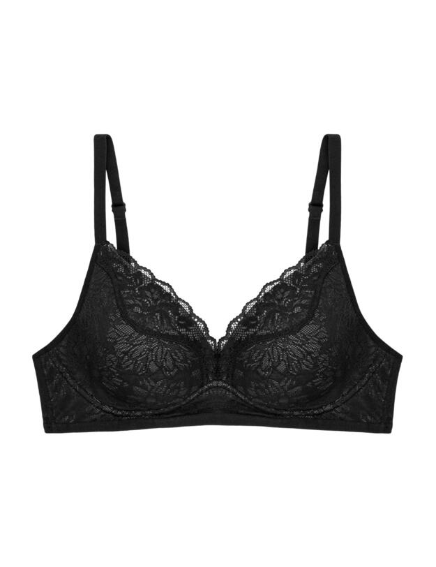 Triumph Fit Smart Padded Bra Black