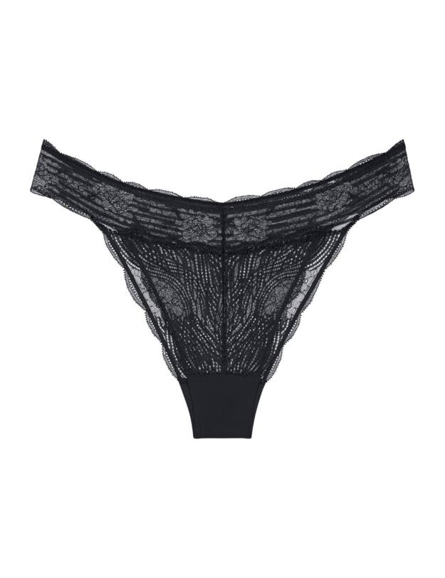Triumph Lift Smart Brazilian Brief Black