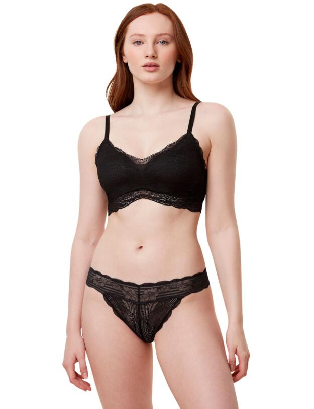 Triumph Lift Smart Brazilian Brief Black