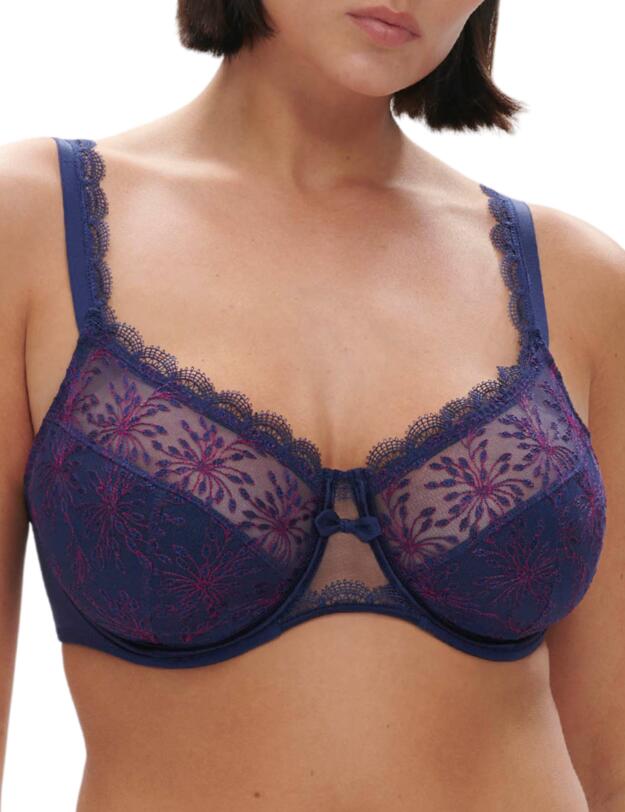 Simone Perele Singuliere Full Cup Support Bra Midnight