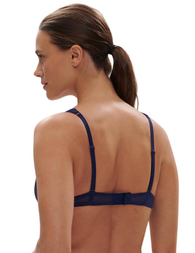 Simone Perele Singuliere Half Cup Bra Midnight