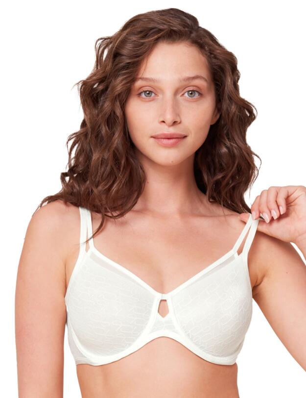 Triumph Signature Sheer Minimiser Bra Ecru White