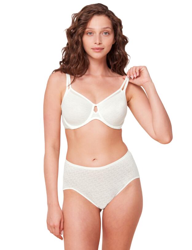 Triumph Signature Sheer Minimiser Bra Ecru White