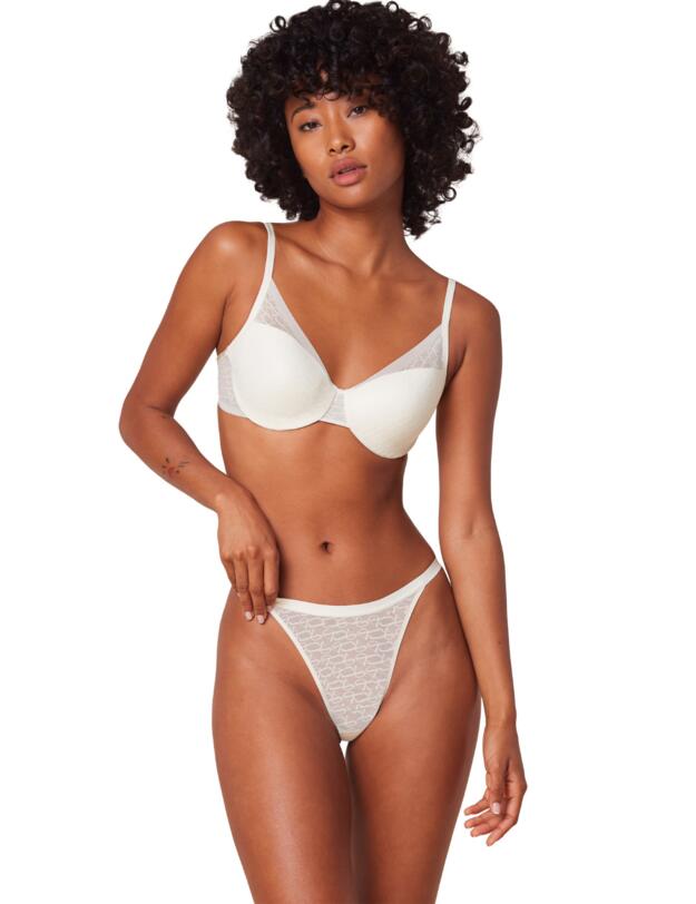 Triumph Signature Sheer Padded Bra Ecru White