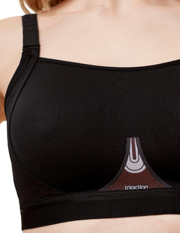 Triumph Triaction Gravity Lite Wireless Sports Bra Black