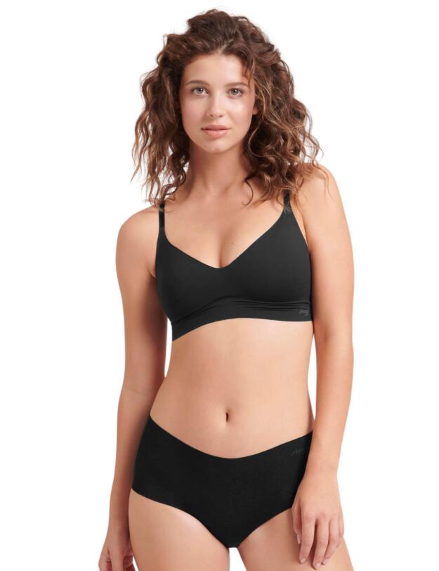 Sloggi Zero Modal Short Briefs Black 