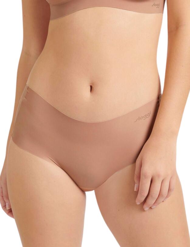 Sloggi Zero Microfibre Short Briefs Cameo Brown