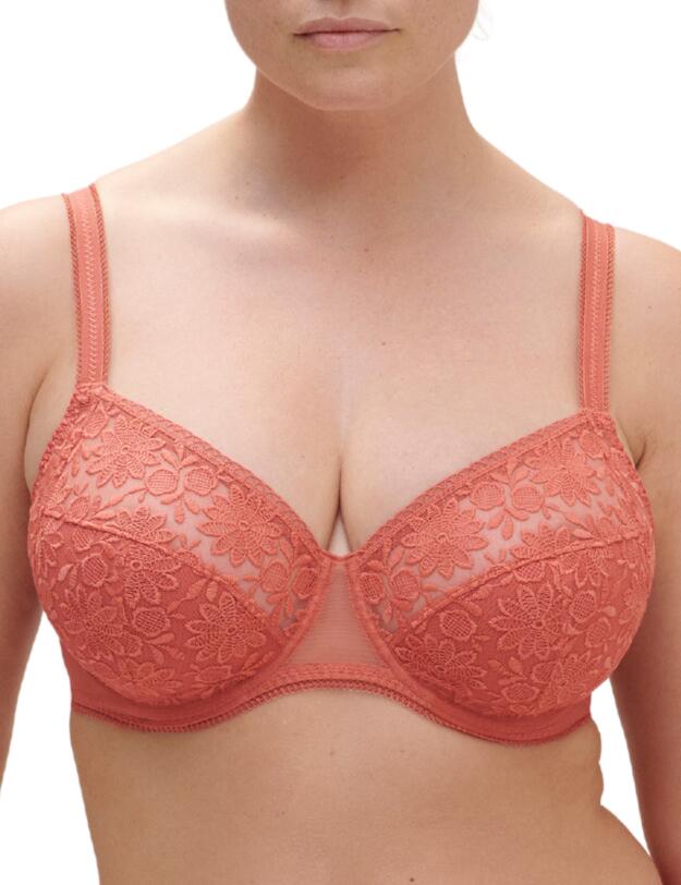 Simone Perele Amazone Full Cup Support Bra Texas Pink