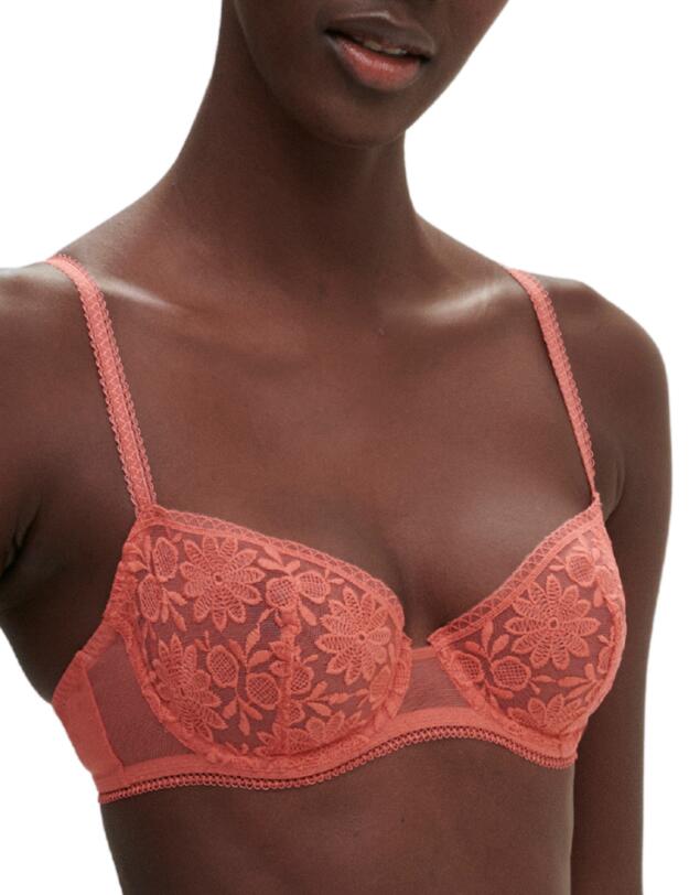 Simone Perele Amazone Half Cup Bra Texas Pink