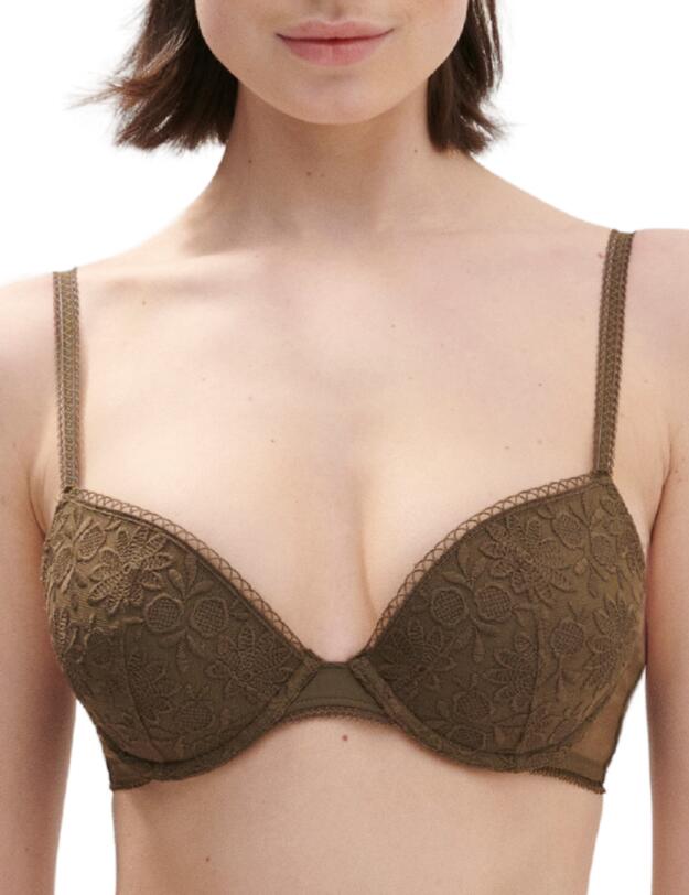Simone Perele Amazone Push Up Bra Nomad Green