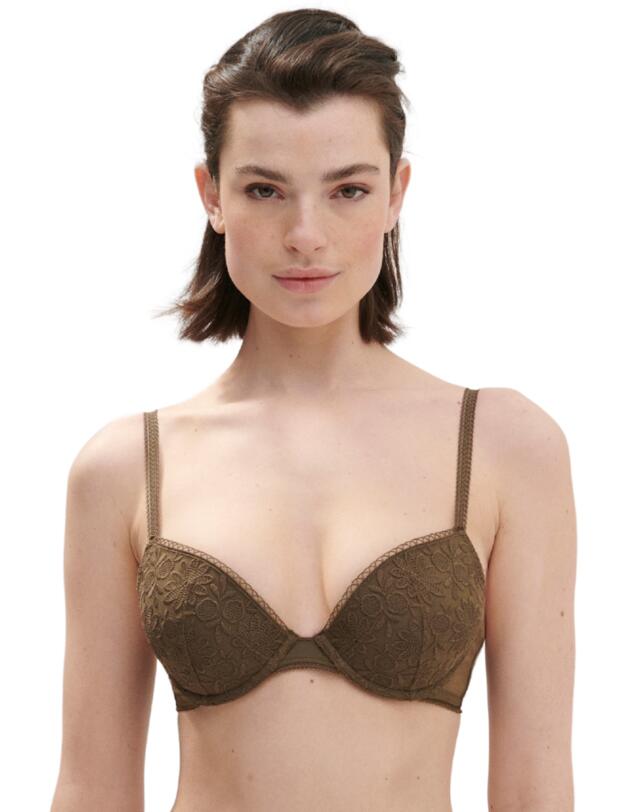 Simone Perele Amazone Push Up Bra Nomad Green