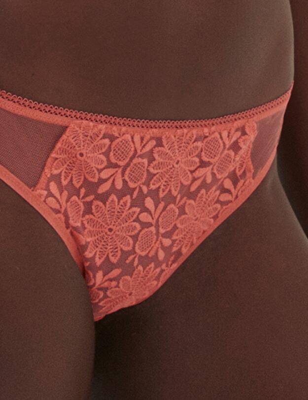 Simone Perele Amazone Tanga Brief Texas Pink