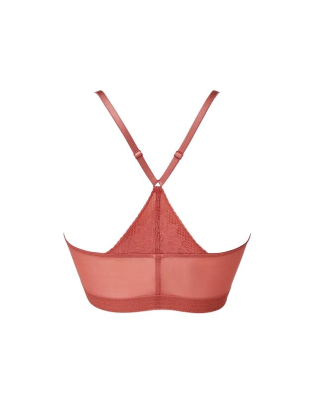 Gossard Boho Lace Bralette Dusty Cedar 