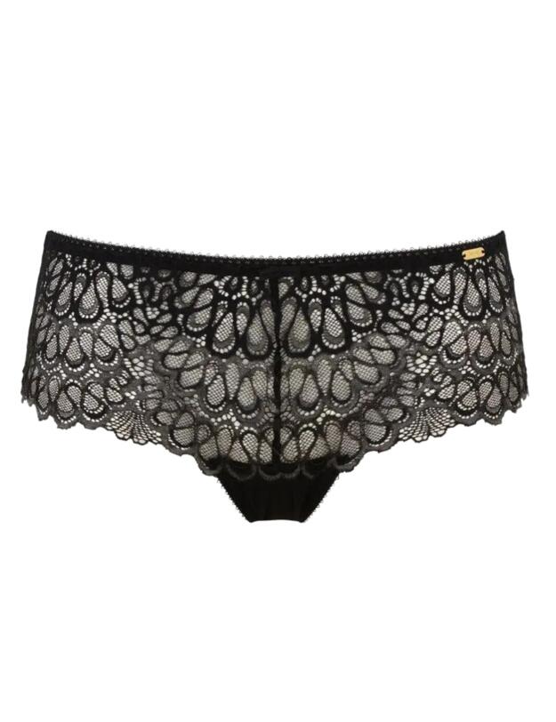 17804 Gossard Swirl Short Brief - 17804 Black 