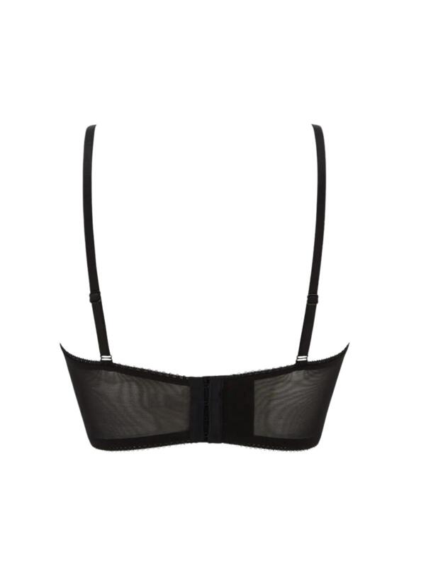 Gossard Swirl Bralette Black 