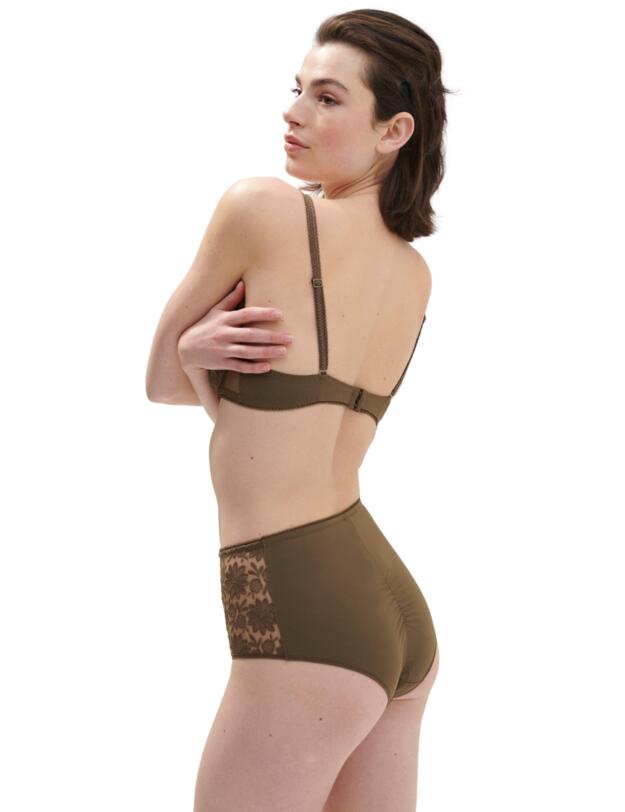 Simone Perele Amazone Deep Brief Nomad Green
