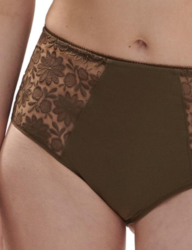 Simone Perele Amazone Deep Brief Nomad Green