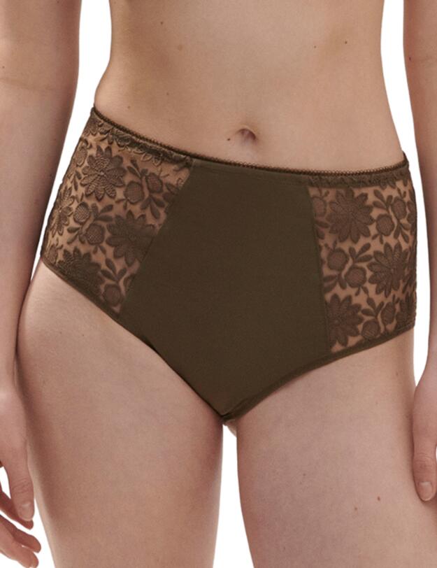 Simone Perele Amazone Deep Brief Nomad Green