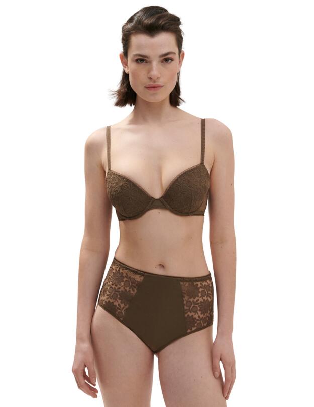 Simone Perele Amazone Deep Brief Nomad Green