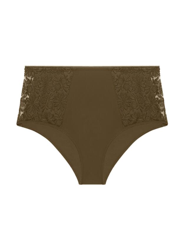 Simone Perele Amazone Deep Brief Nomad Green