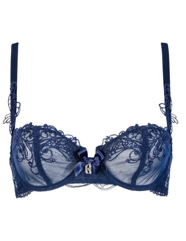 Lise Charmel Soir De Venise Half Cup Bra Bleu Venise