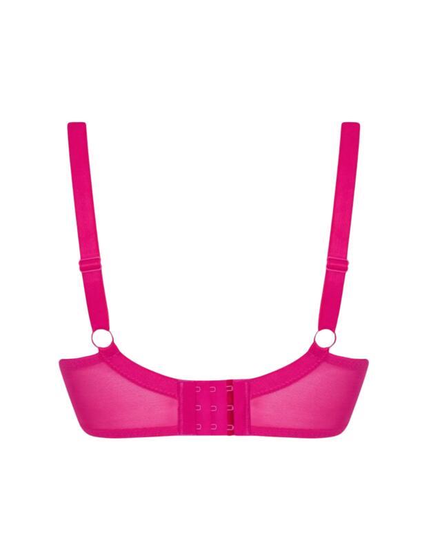 Curvy Kate Eye Spy Balcony Bra in Hot Pink