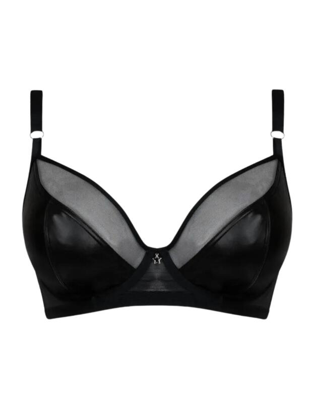 Curvy Kate Lucky Star Plunge Bra Black 