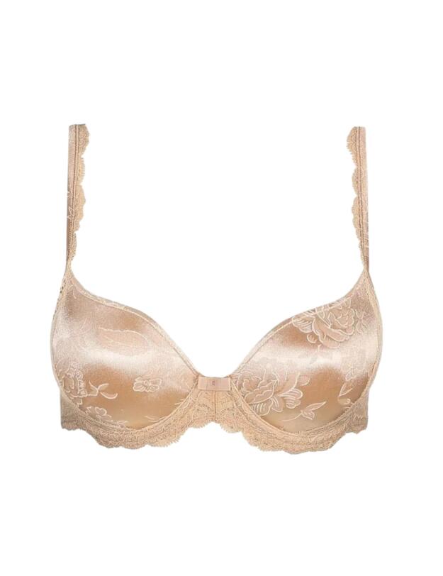 Marie Jo Sylvia Padded Heart Shape Bra Glossy Sand 