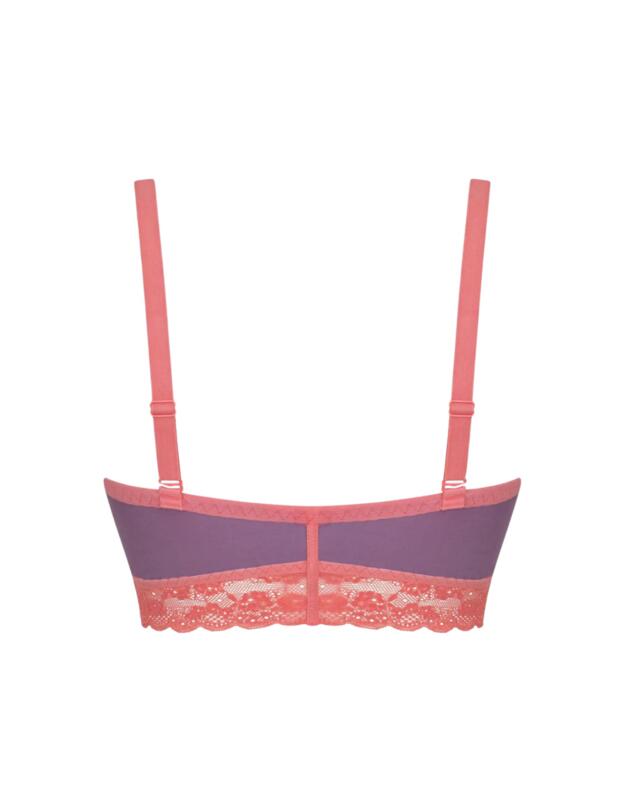 Curvy Kate Twice The Fun Reversible Bralette Purple/Pink