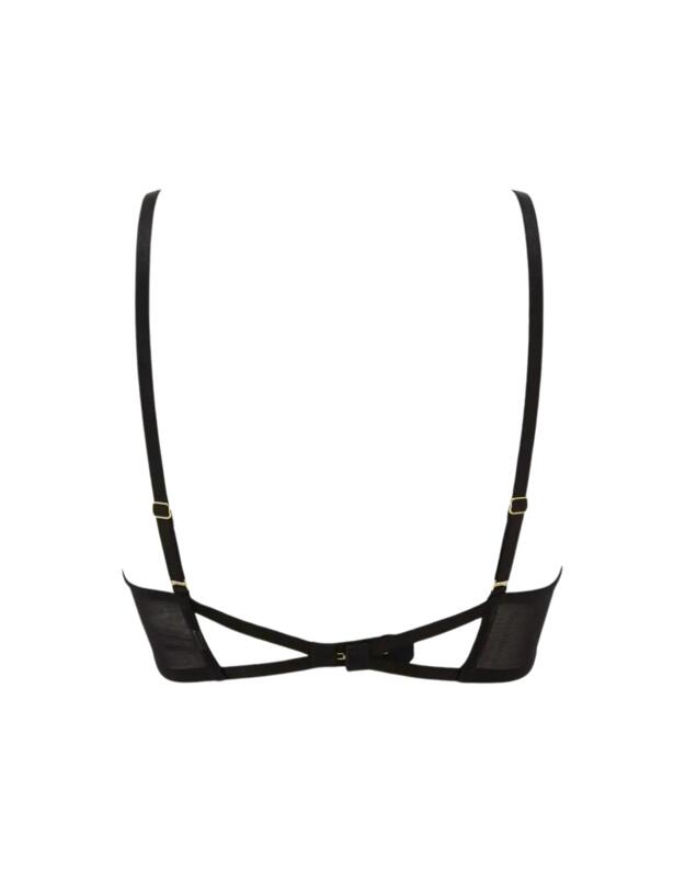 Gossard Femme Padded Plunge Bra Black 