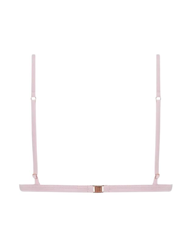 Muse by Coco De Mer Elizabeth Triangle Bra in Pink