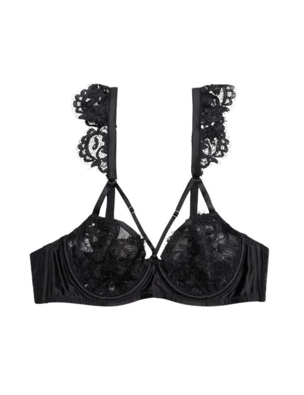  Playful Promises Anneliese Lace Bra Black