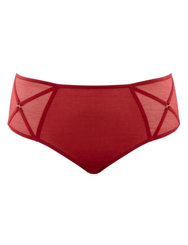 Sculptresse by Panache Dionne Midi Brief Fiery Red