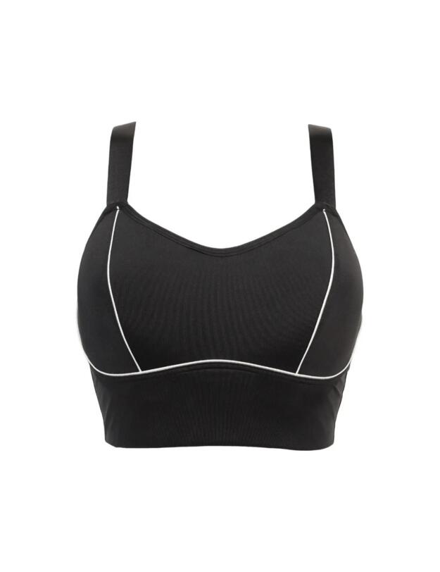 Pour Moi Energy Pulse Longline Padded Sports Black/White