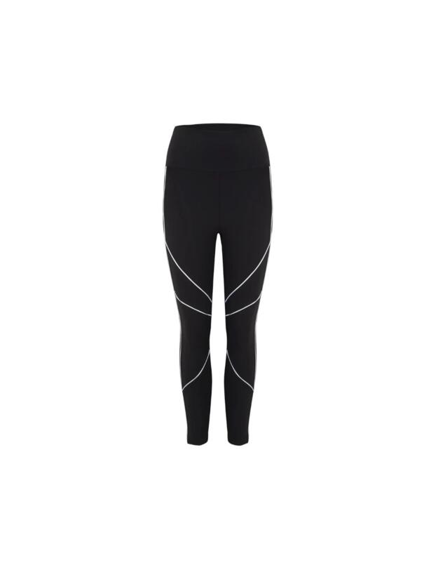 Pour Moi Energy Pulse Panelled Leggings Black/White