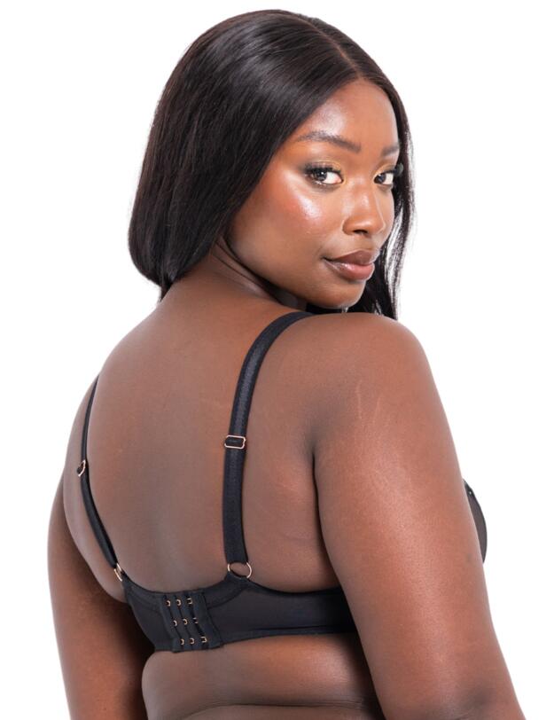 Scantilly Curvy Kate Voltage Deep Plunge Bra Black