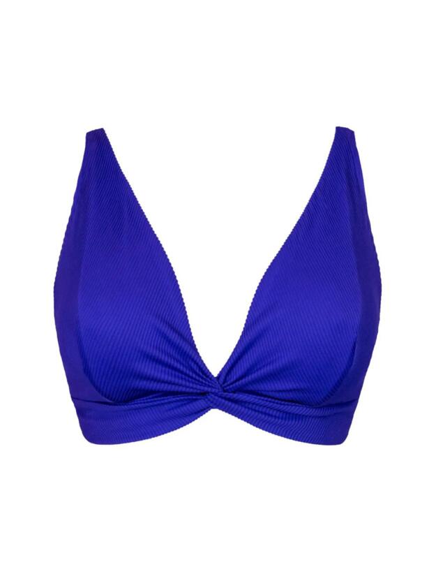 Curvy Kate Twist & Shout Triangle Bikini Top Ultraviolet