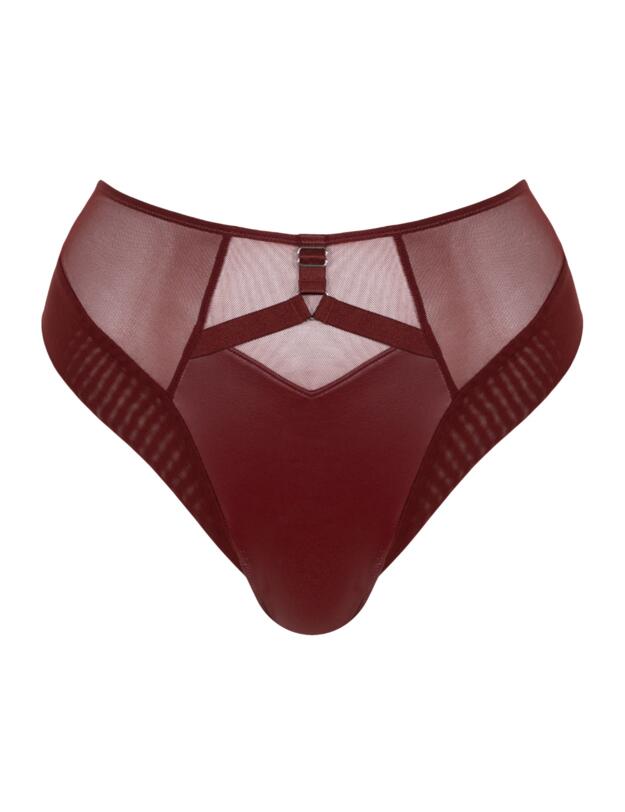 Curvy Kate Enclose High Waist Brief Oxblood
